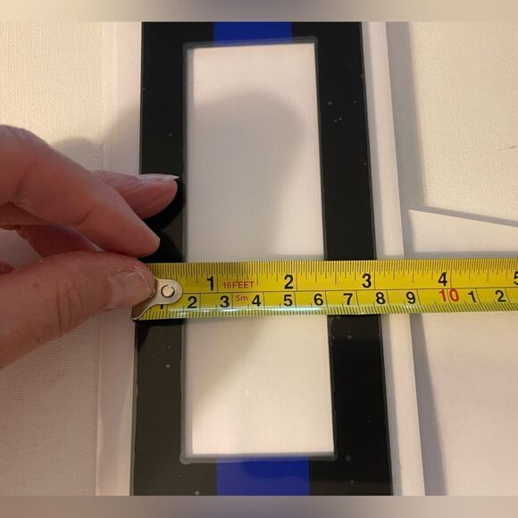 Ford F-150 Tailgate Insert letters Black and Blue NWT - Picture 9 of 9